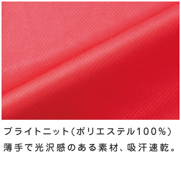 HUMMEL 昇華ゲームシャツ15 素材(ブライトニット)