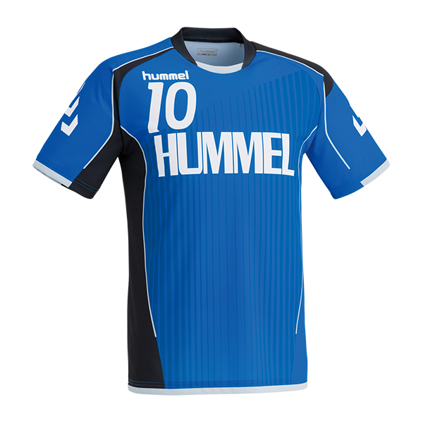 ヒュンメル Hummel 昇華ゲームシャツ16 変形丸首型 カスタムオーダー サッカーユニフォームのメイコースポーツ