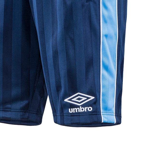 アンブロ(UMBRO) STRIPE スタンダードウォームアップハーフパンツ オリジナルジャージ サッカーユニフォームのメイコースポーツ