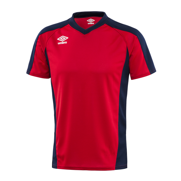 アンブロ サッカー ゲームシャツ ユニフォーム 半袖 シンプルロゴ XL